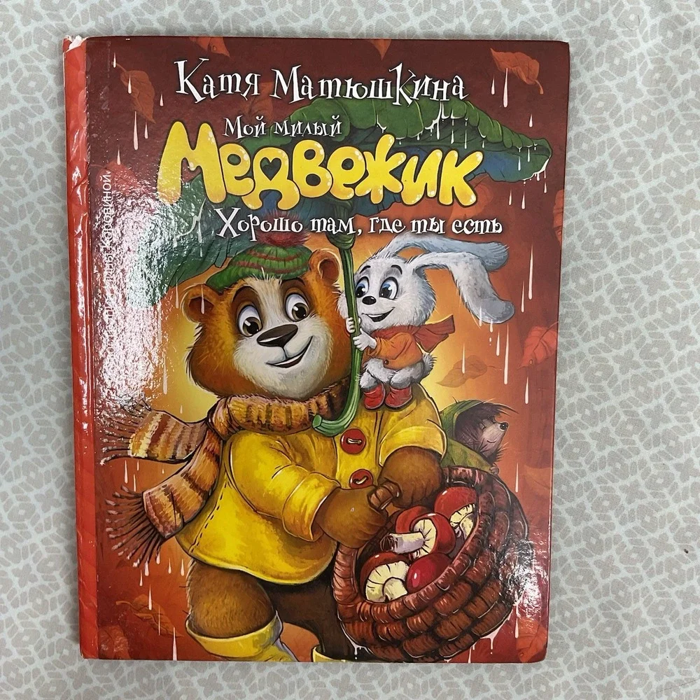 Русские книги для детей Russian books for kids Мой Милый Медвежик Катя Матюшкина